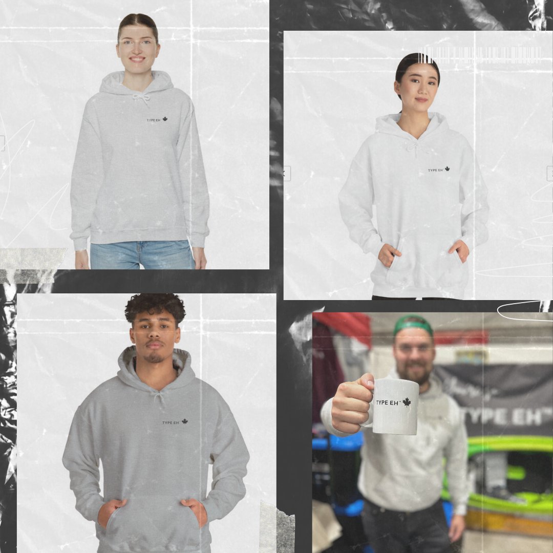 TypeehShop's tweet photo. 🍂 Looking for the perfect fall fashion statement? Look no further! Introducing our cozy and trendy type eh hoodies models 😍✨ #FallFashionGoals #NewArrivals #UpgradeYourStyle #canada #clothing #hoodies #brand #typeeh #canada #canadian https://t.co/YMaOIetX0B