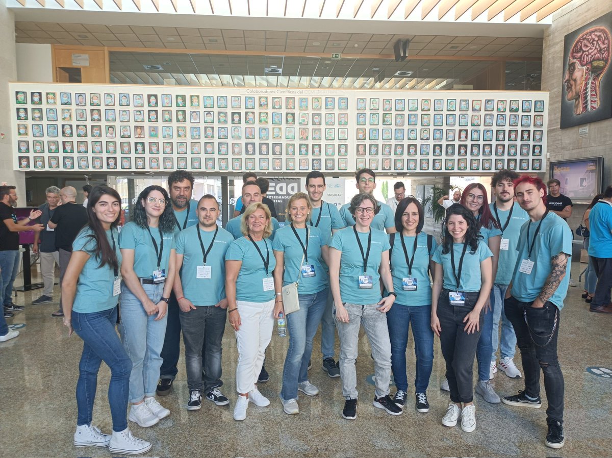 Disfrutando de la 4' edición del #EDD23 el mayor evento Tecnológico de Extremadura. Un placer estar en Cáceres junto con grandes profesionales.