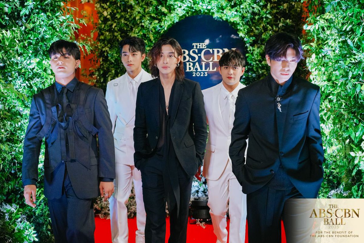 ABSCBNpr's tweet photo. Aces of P-pop BGYO exudes charisma at the #ABSCBNBall2023 #ABSCBNRedCarpet2023 https://t.co/qLEELyLUq5