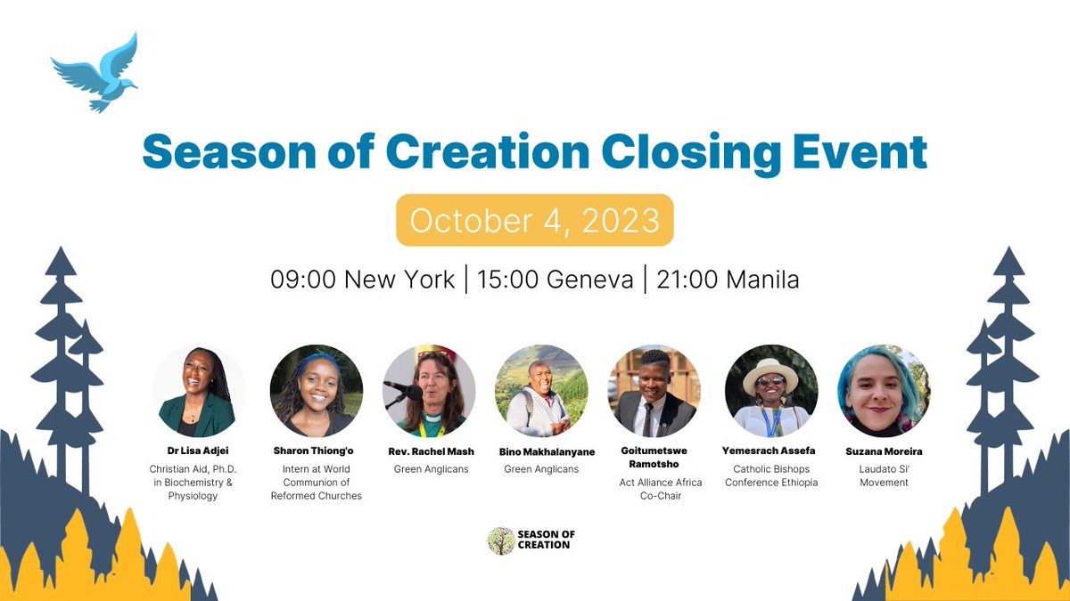 Have you registered for the closing event happening this Wednesday, find the link below 🌳💚  #SeasonOfCreation  Register here: us06web.zoom.us/webinar/regist… egistration