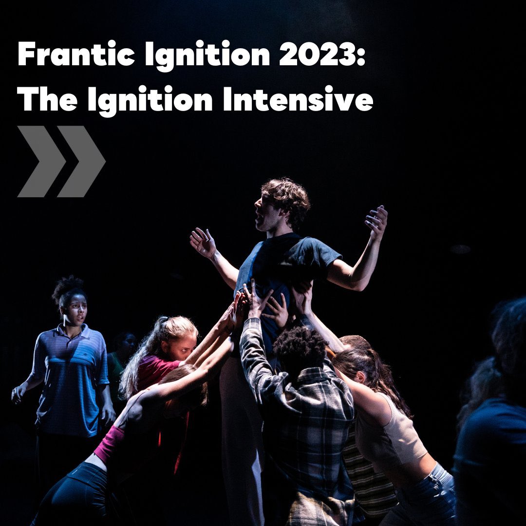 McBrydeRyan's tweet photo. @mercurytheatre buzzing with young artists today as our associate companies @franticassembly and @painesplough are in developing the next generation of talent  

#FranticIgnition
#TourTheWriter https://t.co/6FxH8DG4pW