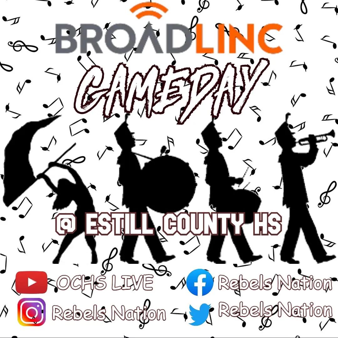 Rebels_Nation's tweet photo. 🎶 @getbroadlinc REBELS GAMEDAY 🎶 
Good luck to the baddest band in all the land ! 
#WEareOC #RepTheO #OCBand https://t.co/lGfJ3NCkuV