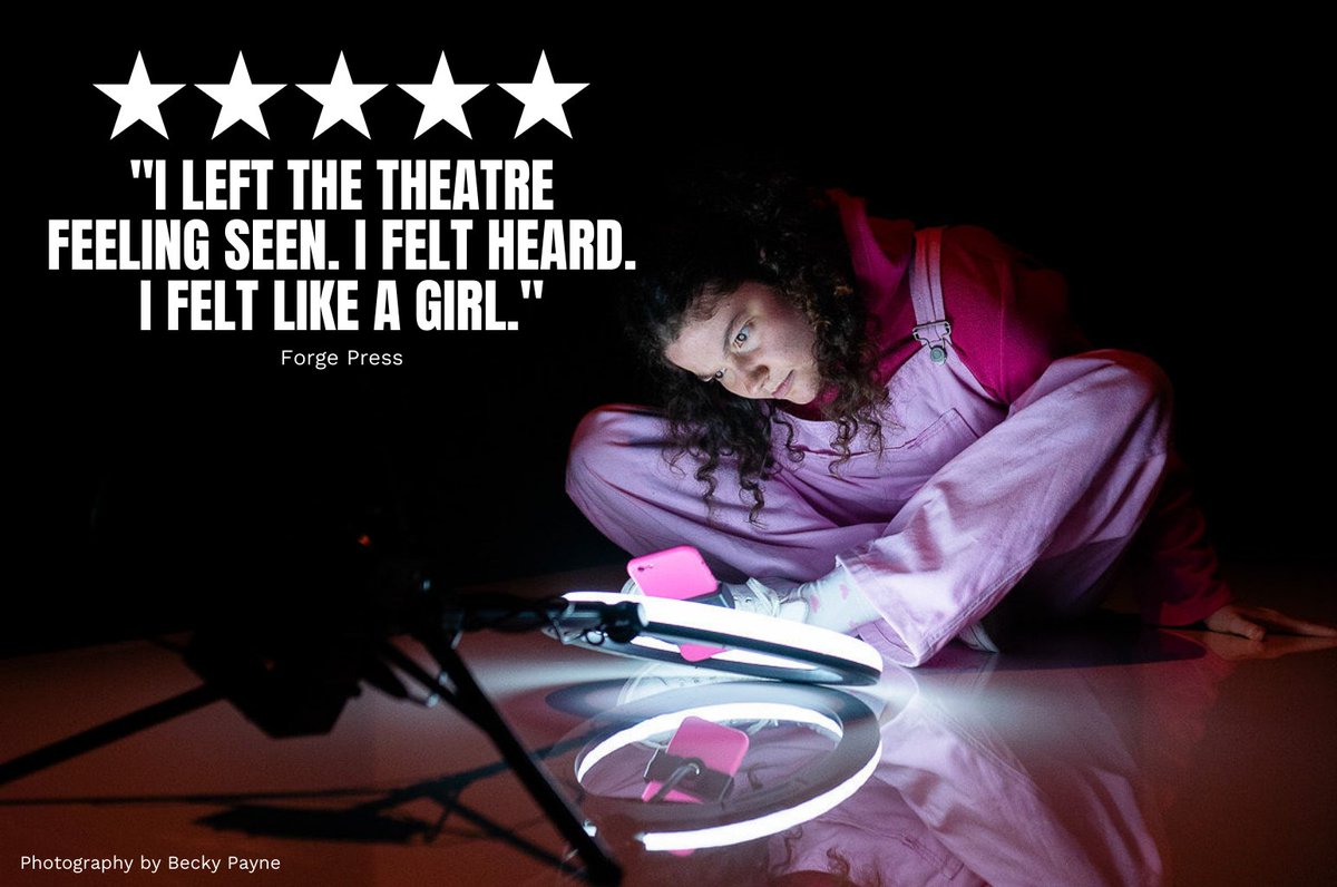crucibletheatre's tweet image. 📣 'I left the theatre feeling seen. I felt heard. I felt like a girl.' (Forge Press)

Reviewers are loving the 'heart-grabbingly good' (The Stage) We Could All Be Perfect! 📱🍰

Don't miss out, it closes in two weeks! Tickets: bit.ly/3E04UGJ

📸 - Becky Payne.
