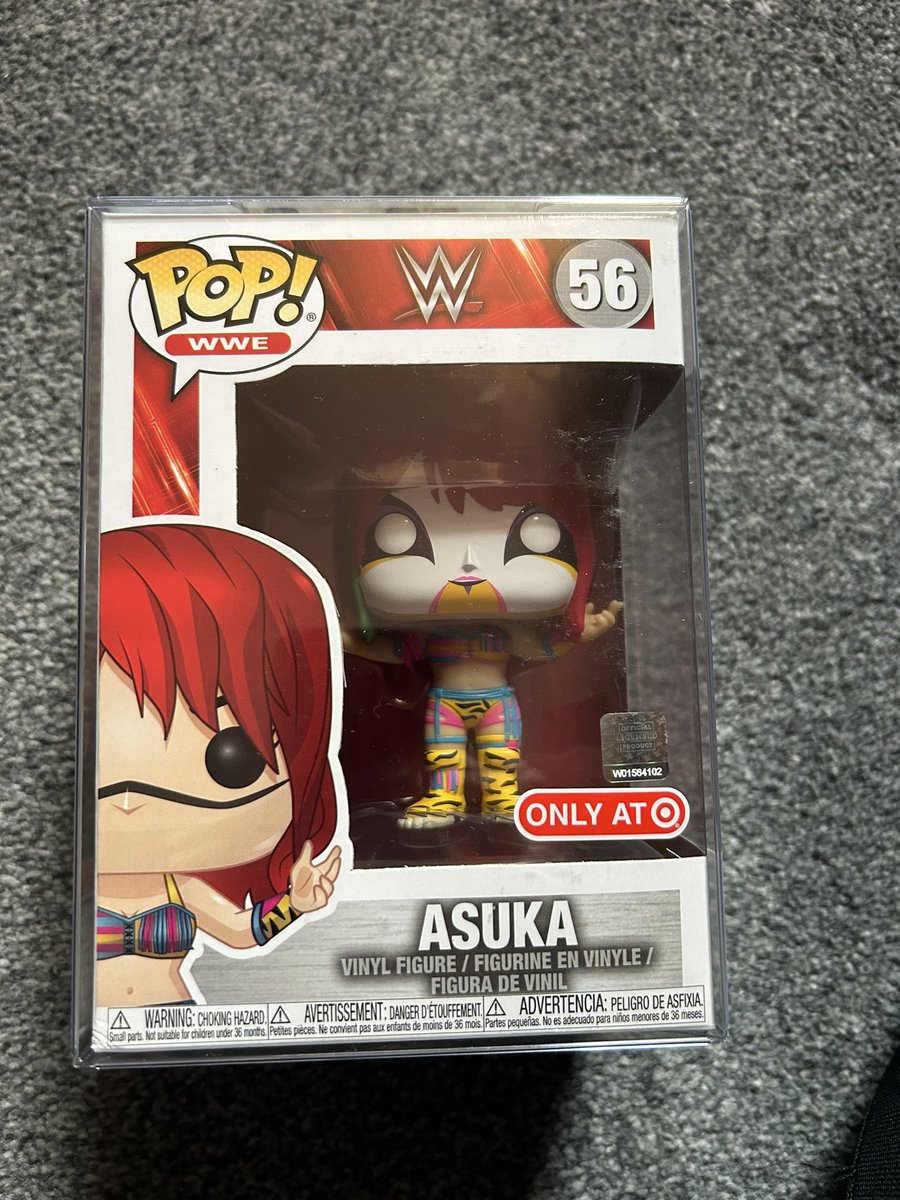 KarlOngley's tweet photo. Todays mail call #Funko #funkopop #funkowwe #wwe #Asuka @WWEAsuka https://t.co/iJlYW7xawZ