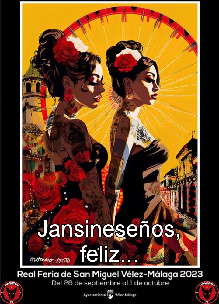 Conciudadanos feliz Real Feria de San Miguel 2023!