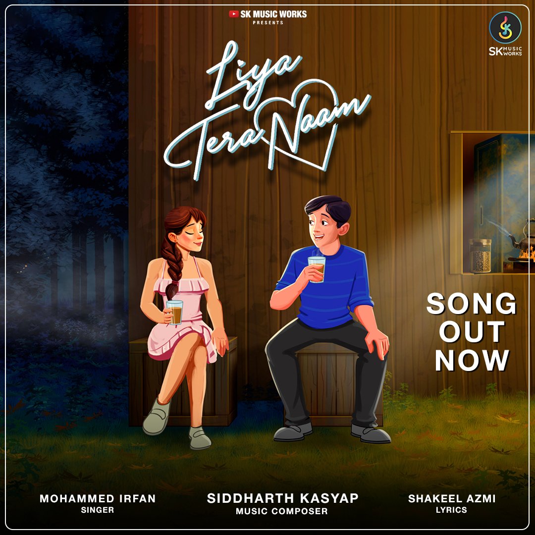 The wait is over! If you're eager for a love story that brings back the butterflies of first love, dive into 'Liya Tera Naam.'💕#LiyaTeraNaam #AnimatedLoveStory #HeartfeltMelody #SiddharthKasyap #MusicComposer #MohammedIrfan #ShakeelAzmi #Musiccomposer #LoveSong #YoungLove