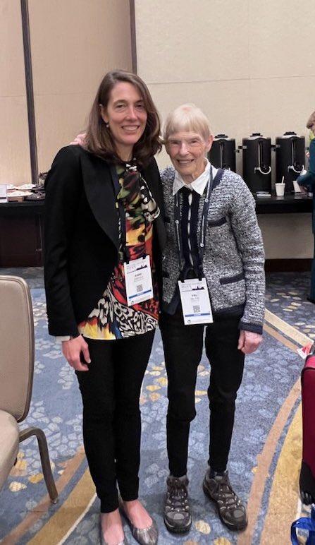 Congratulations Dr. Anne Cappola! She was awarded at @AmThyroidAssn #ATA2023 the Valerie Anne Galton Distinguished Lecturship Award: in recognition of collaborative research. #WomenInMedicine