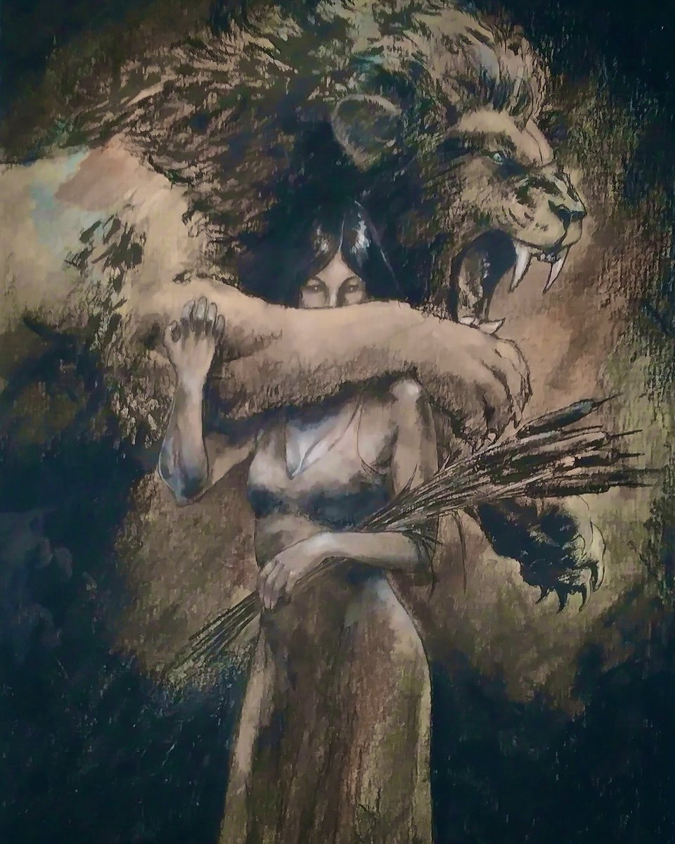 Mixed media on paper