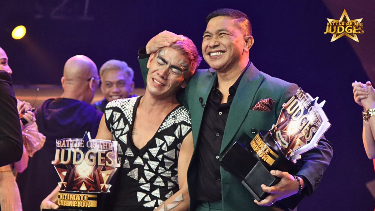 botjph's tweet photo. Congratulations sa kauna-unahang Ultimate Champion, Marvin Peralta!

#BattleOfTheJudgesPH ⭐
#BOTJPHUltimateChampion https://t.co/gmLEpDaH8Y