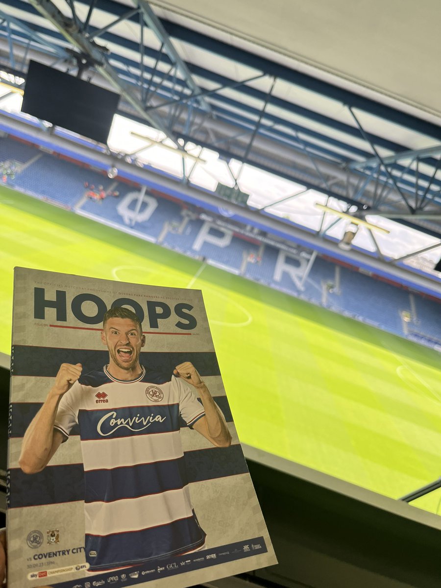 At Loftus Road this afternoon for @QPR v @Coventry_City ⚽️ QPR haven’t won at home and Coventry haven’t won away this campaign 👀. Should be an entertaining one. 🎙️Updates on BBC Final Score from 2:30 on 🛑 & BBC1 from 4.30 #bbcfootball