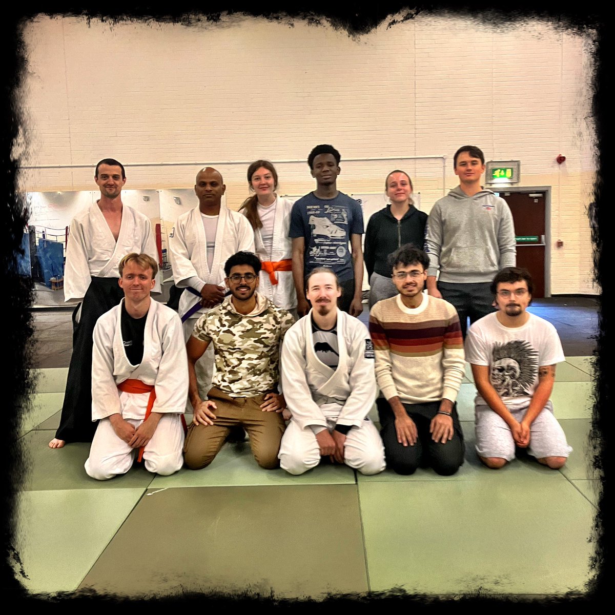 PolyJitsu's tweet image. So much focus and progress this morning in their first session of jitsu at @NorthUniSport 

Throwing.   Locking.  Self defence.  Grappling. 

Brilliant stuff everyone. 

#NJ20