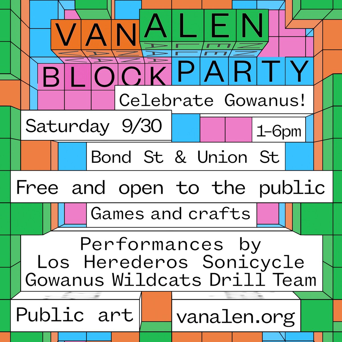 Catch @thesonicycle at the Van Alen annual Block Party today 9/30 from 1-6pm in #Gowanus #Brooklyn!

We look forward to welcoming <a href="/joshhubi/">Josh Hubi</a>, <a href="/graceofspades/">𝙍𝙄𝘾𝙃𝘼𝙍𝘿 𝙈𝙊𝙊𝙉𝙀</a> and @princeofqueens_nyc aboard her infamous decks. 

#vinyltothepeople #blockparty #sonicycle #mobilesoundsystems