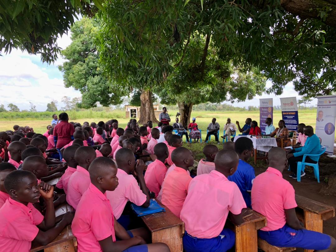 We are thrilled to share the incredible success of our recent joint project with the Rotary E-club of Naguru!

Our hearts are overflowing with gratitude for everyone who contributed to the success of the BELEP, BCUP, and Tree Planting Project. Together, we truly created hope🌍