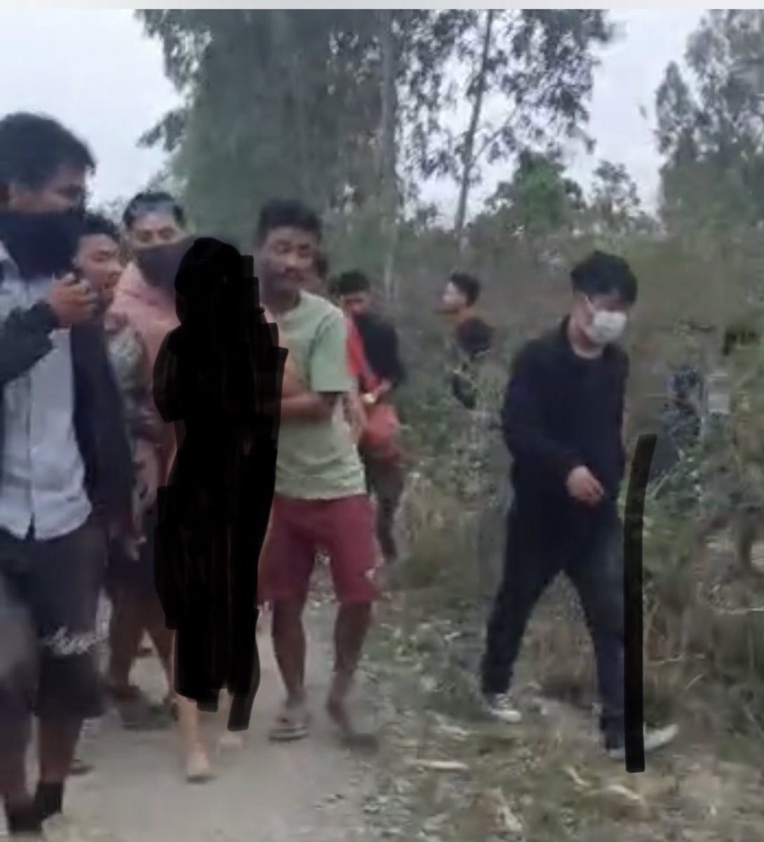 Khulkonns_3382's tweet photo. *SEXUAL VIOLENCE:* The daughters molested &amp; r@ped in Manipur are not Kuki-Zo daughters alone. They are Indian daughters; they are your sisters. The women paraded naked are not Kuki-Zo women alone. They are Indian mothers.
#ThisIsKuki_ZoStory
#MeiteiAtrocities
#MeiteiWarCrimes https://t.co/qmcJIta09c