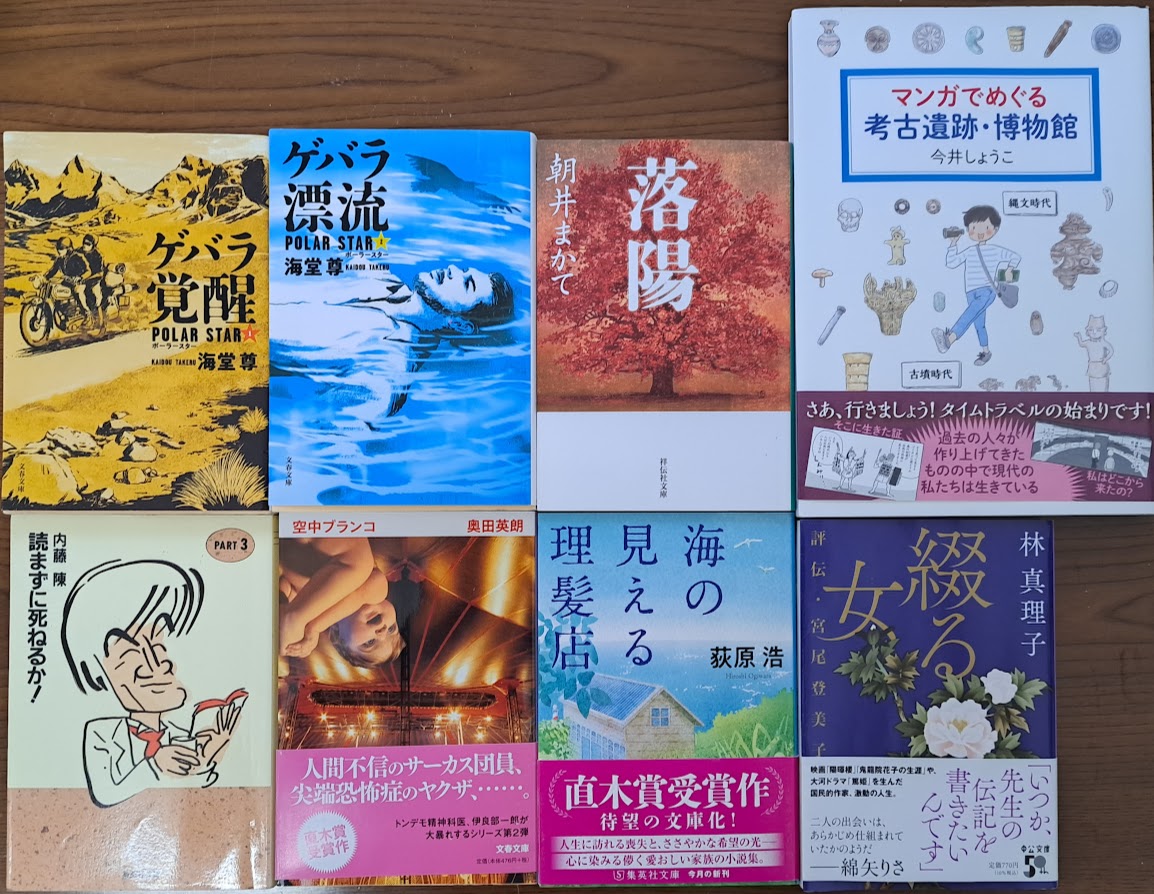 早いもので今年もあと3ヶ月。来週からは本格的な秋の到来となりそう。足早に冬が来ないことを祈っています。扨て、今月は抑えに抑えて古書購入も8冊で済んで喜んでいます。来月も何らかの本を買うだろうと思いますが、新たなる訪問者はどんな顔をした古書なんでしょうか。秋浅し家康天ぷら喰ったかな。
