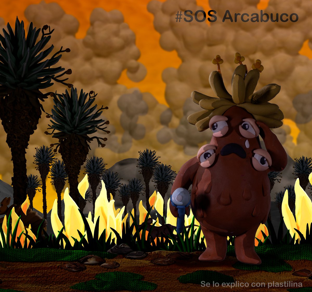 #SOSArcabuco  Van siete incendios grandes en los páramos boyacenses en los últimos 3 meses. Ocetá, La Sarna, Cortadera, Los Curíes, Sincunsí, Pan de Azúcar y ahora en El Valle. Esto no puede seguir ocurriendo!!!