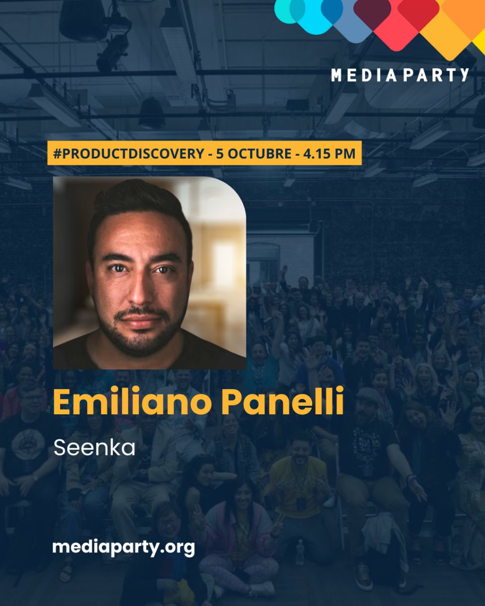 <a href="/CCKonex/">Ciudad Cultural Konex</a> <a href="/gserralta/">Gaston Serralta</a> de @Dosunos

Guille Filipich de AdZone

<a href="/pepaurtiz/">Paloma Urtizberea</a> de SmartStory.ai

@soyemipanelli de <a href="/getseenka/">Seenka Media Intelligence</a>