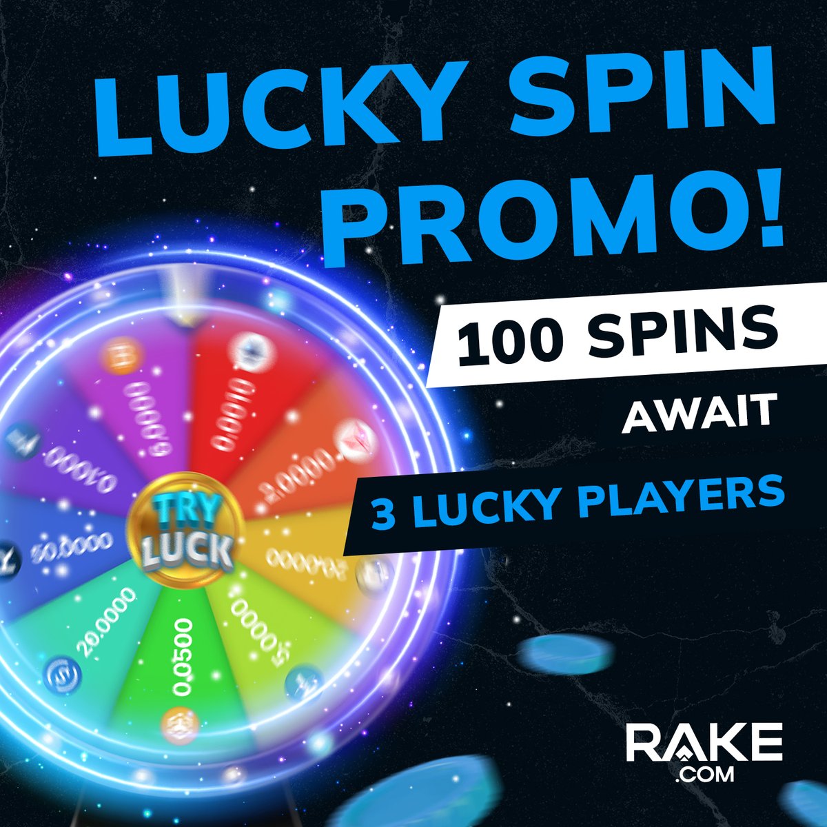 🎉 Supercharge Sunday at Rake! 🎉

Want 100 free spins?
We've got them for 3 lucky winners.
Biggest win?
A whopping 6 BTC! 🎰💰

🔹 Retweet
🔹 Like
🔹 Tag 3 friends
Who's in to supercharge their luck? 🥳
#RakeCasino #SuperchargeSunday #FreeSpins #BTCWin #Giveaway $RAKE