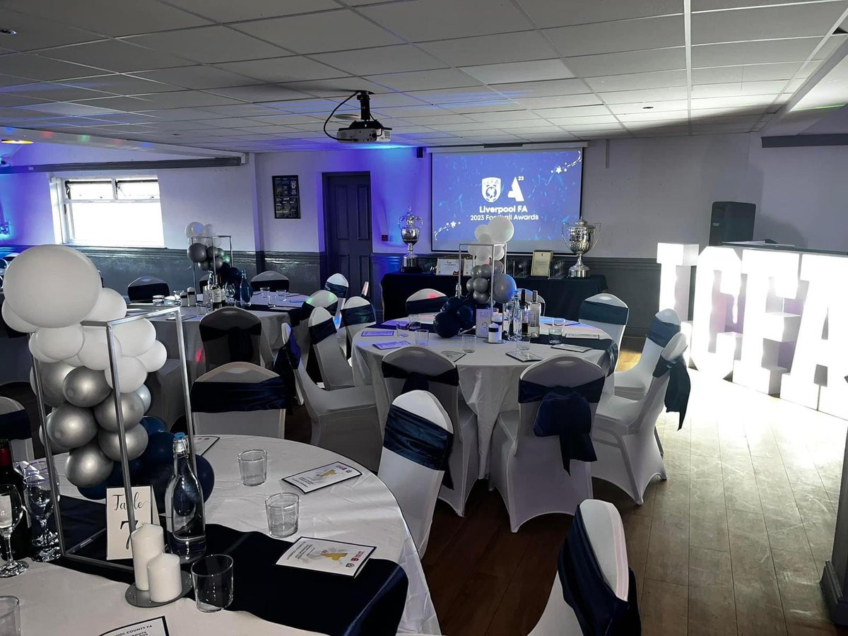 Proud to be part of the planning team who set up the evening for <a href="/Liverpool_CFA/">Liverpool FA</a> annual awards evening , a brilliant night and well done to all who received awards 💪⚽