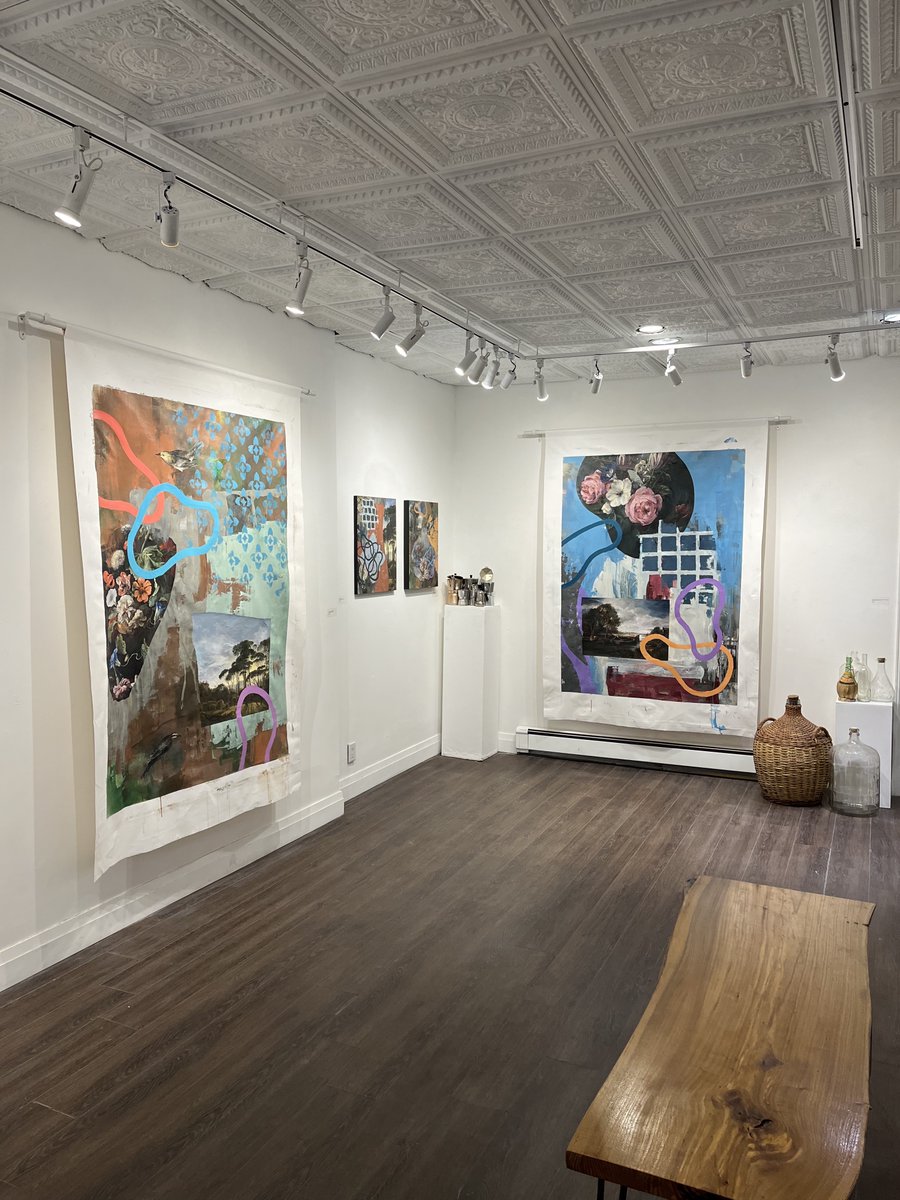 ClementeBotelho's tweet photo. CLOISTER 
Paintings by Clemente Botelho @northerncontemp
continues this weekend - Come on by + say hello   

Artist present: 
Saturday September 30, 1 – 6pm  
Ambient music by The Twins 2 - 4pm   
Sunday October 1, 1 pm – 6 
Artists’ Gallery Walk-Through 2:00pm https://t.co/CMxGOj0Gyu