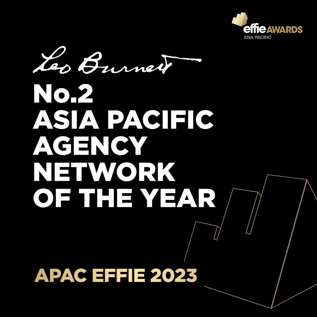 What a spectacular night @APACEffieAwards winning Agency of the year 2nd place, 5 Golds, Brand of the year 1st (P&G Whisper) & 2nd (Mondelez Oreo). Marketer of the year 1st (Mondelez) & 2nd (P&G) and Network of the Year 2nd place. Congratulations to team Burnett on this epic win.