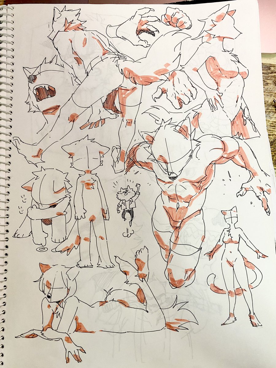 学生時代のクロッキー好きすぎてむり 