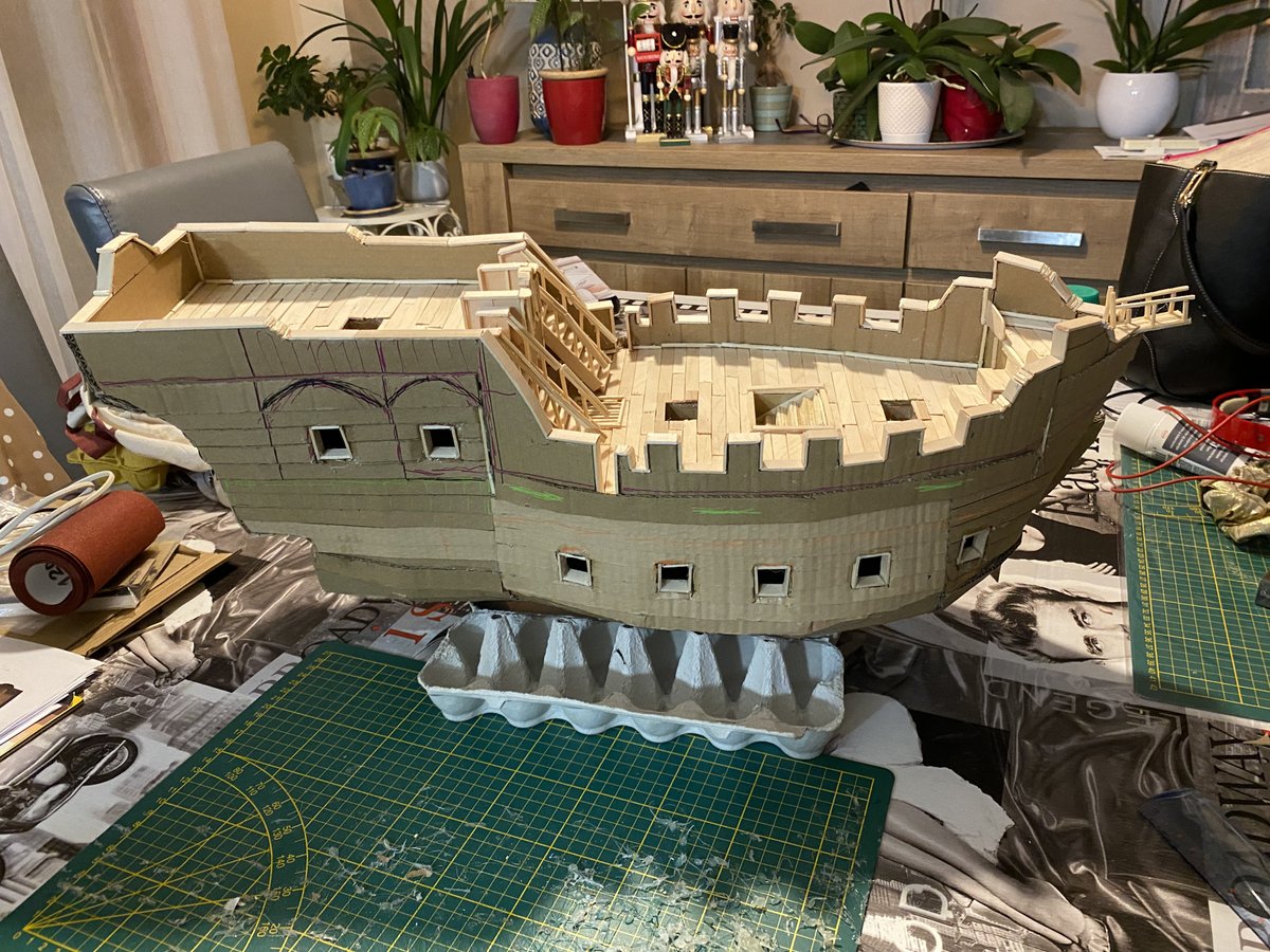 TheSegpa_'s tweet photo. This is my participation for the #BeMorePirate #SeaOfThieves #SeaOfThievesCommunityDay   . A lot of time, material and work to achieve this result :). Two mounths with my two children, my wife and me to complete this family project. https://t.co/ZnQpiNQn2D