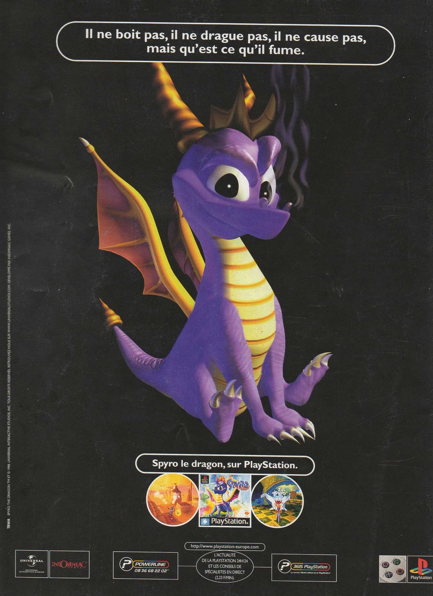 Lettyoumag's tweet photo. Spyro the Dragon : L’Éclat d’une légende vidéoludique - Article à retrouver en intégralité sur : https://t.co/57cHaI9r5M
Pour ne rien manquer des prochaines publications : Abonne-toi 😉
#lettyou #jeuxvideo #ps1classic #ps1games #playstation #spyro #spyrothedragon #dragon https://t.co/szmVzGcq6F
