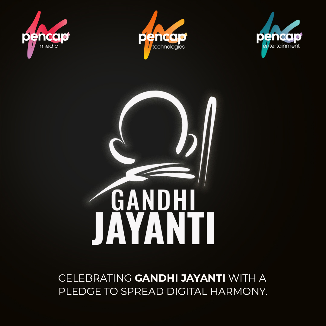pencaptech's tweet photo. Much like Gandhi's resilience, we adapt and evolve in the ever-changing digital landscape to keep your brand ahead.

#happygandhijayanti #GandhiJayanti #gandhijayanthistatus #gandhijayanthi2023 #October2nd #MahatmaGandhi #fatherofnation #FreedomFighterofIndia #Bapuji #nonviolence https://t.co/9kqN0tur4R