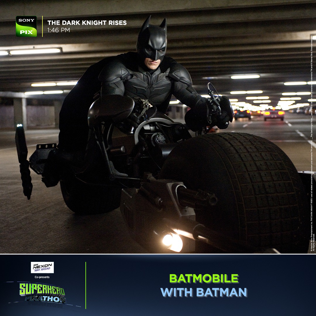 SonyPIX's tweet photo. Pick Your "Ride Together, Die Together" partner
Comment below!
Watch Superhero Pixathon, on Sunday, 1st Oct 11 AM onwards only on Sony PIX!
#SonyPIX #StayAmazed #Pixathon #SuperheroPixathon #Superhero #Faster #JusticeLeague #TheDarkKnightRises #Aquaman #GhostRider #Action https://t.co/1gRngCzzF1
