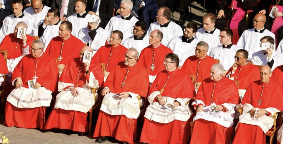 Coming from different parts of the world and having different experiences and talents, members of the College of Cardinals are called to create a "symphony," listening to one another and to the #HolySpirit, <a href="/Pontifex/">Pope Leo XIV</a> said.

Read More: bit.ly/46yd9Wz