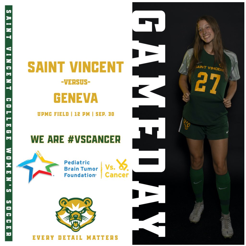 Playing for a Bigger Purpose🎗️

⚽️ Geneva 
⏰ 12 PM
📍 UPMC Field 

#VsCancer #EveryDetailMatters #SVCWS