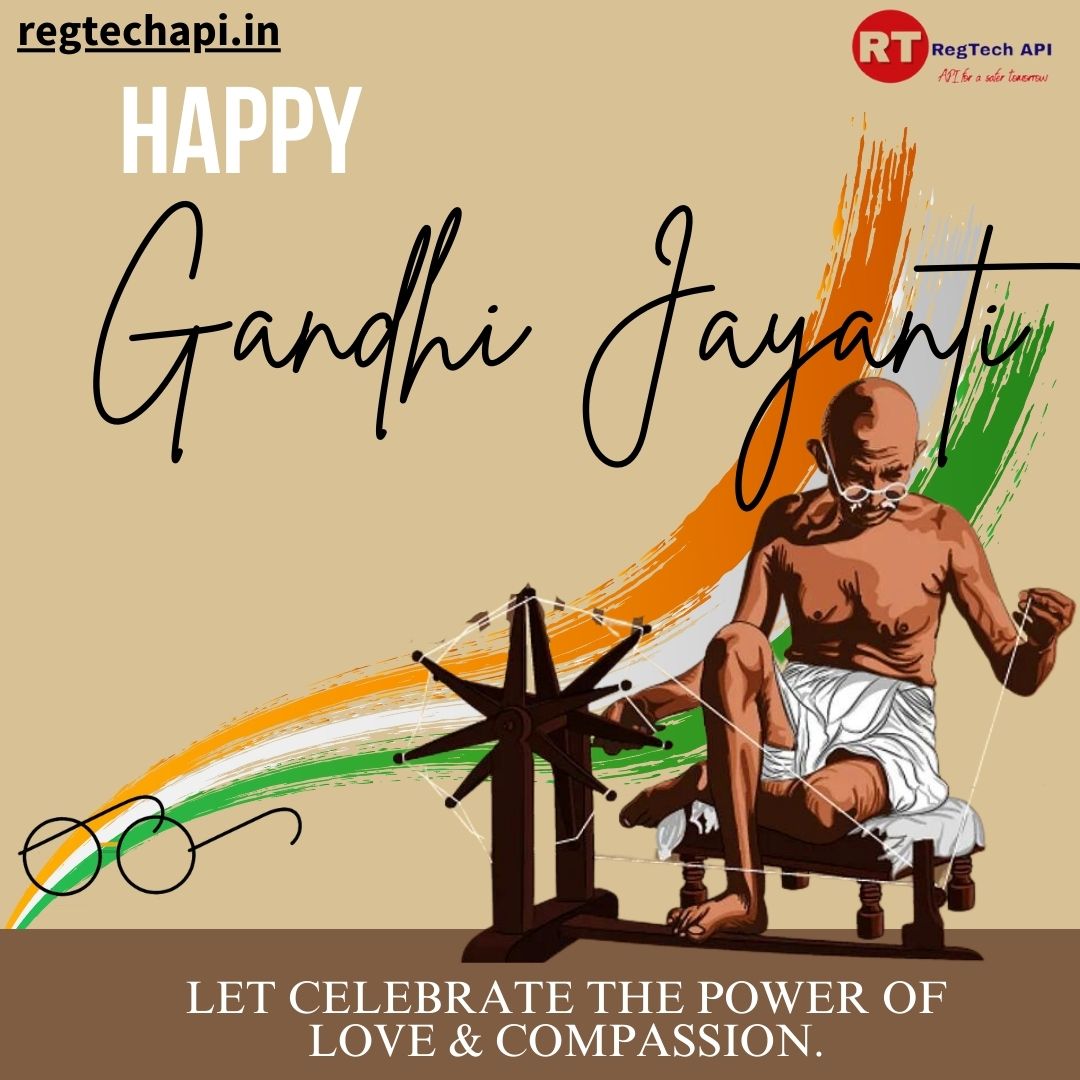 Regtechapi's tweet image. On this Gandhi Jayanti, let us remember that true leadership is not about titles or positions, but about inspiring others to be their best.
#PANverificationAPI #DigitalOnboardingAPI #ClientOnboarding #CustomerOnboardingAPI #aadharverificationapi #regtech #regtechapi