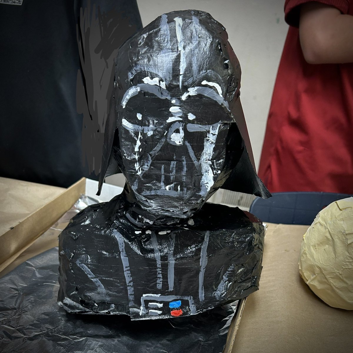 odouglasj's tweet photo. Good finish to our Papier-Mache class projects yesterday! @ksofarocks 😃✨👏 https://t.co/cvOHWpLZfO
