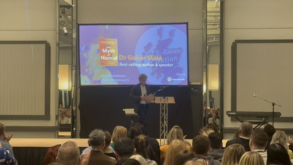 When we are reminded of the wise words of <a href="/BDPerry/">Bruce D. Perry, M.D.,Ph.D.</a> <a href="/DrDanSiegel/">Daniel J. Siegel</a> <a href="/DrBurkeHarris/">Dr. Nadine Burke Harris</a> and remembering where <a href="/ACEAwareNation/">ACE-Aware Nation</a> began in Scotland from <a href="/DocResilience/">Resilience Doc</a> <a href="/vruscotland/">Scottish Violence Reduction Unit</a> <a href="/connectedbaby/">connected baby</a> 

#ACEAwareNation #GaborImmersive23