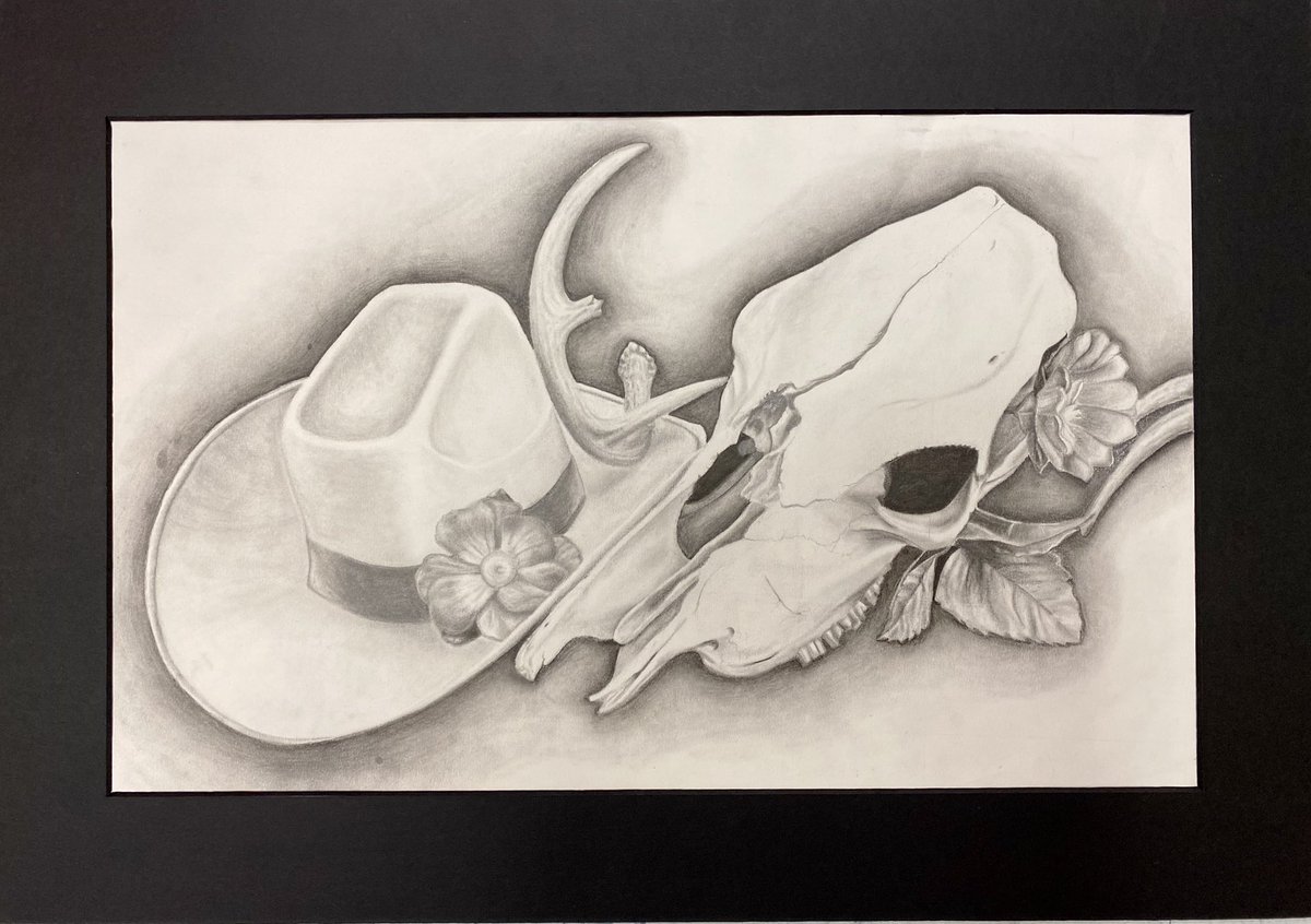 Aledo HS Art headed to the Stock Show Art Competition! The artwork will be displayed in the Cowgirl Museum during the 2024 Stockshow! @fwssr @AledoISD #AledoArt #GrowingGreatness #AllinAledo