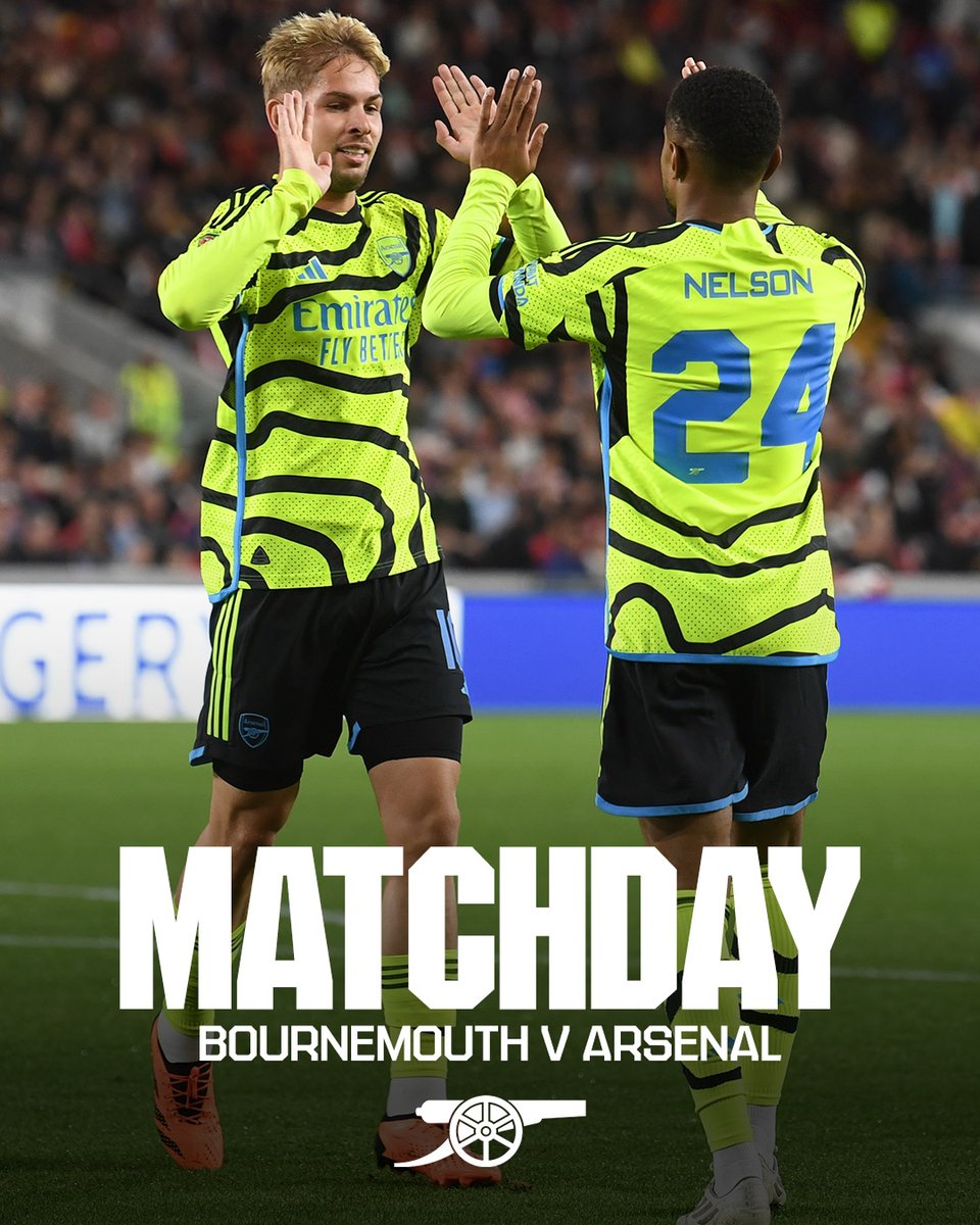 UPDATE: Bournemouth vs. Arsenal live thread now open 🟢⚫.

Featuring:
° Team news
° Free match streaming link
° Live ticker
° Match highlights and more.

#BOUARS #Saka #COYG