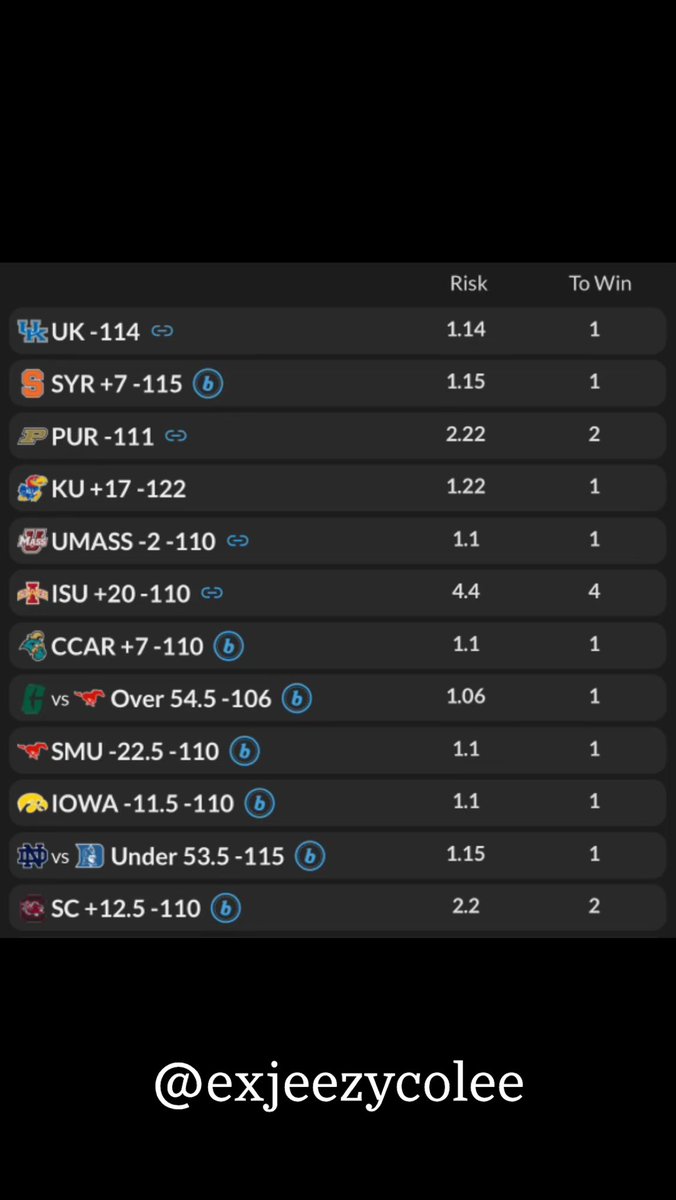 RoughTheBookie's tweet photo. COLLEGE FOOTBALL WEEK 5

🚨🚨 WE HAVE OUR FIRST ROUGHING THE BOOKIE SYSTEM PLAY OF THE YEAR🚨🚨

🧪 Kentucky -1 🧪 

BEST BETS 🔒 
@exjeezycolee: Iowa State +20
@tgunderson82: NFL Tomorrow 
@LeviInIowa:  NFL Tomorrow 

LETS HAVE A DAY‼️ https://t.co/IPyyJRdFfW