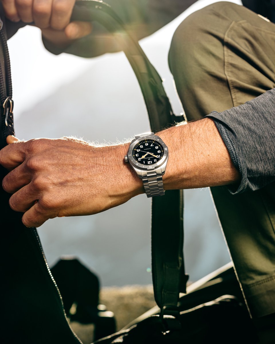 hamiltonwatch's tweet image. Combining the best that the Khaki Field collection offers, the Khaki Field Expedition is your ultra-reliable tool when conquering the grandest summits: ms.spr.ly/60149mnoY

#hamiltonwatch #stepoutside #expedition #new #adventureawaits