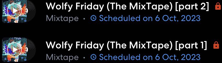 DJWolfyMinaj's tweet photo. Make sure to note in your calendar that Wolfy Friday (The MixTape) will be released precisely on October 6th at 10:00 PM! #bandlabmusic #bandlab #music #mixtape #newmusic #new https://t.co/6s6nvNrEsW