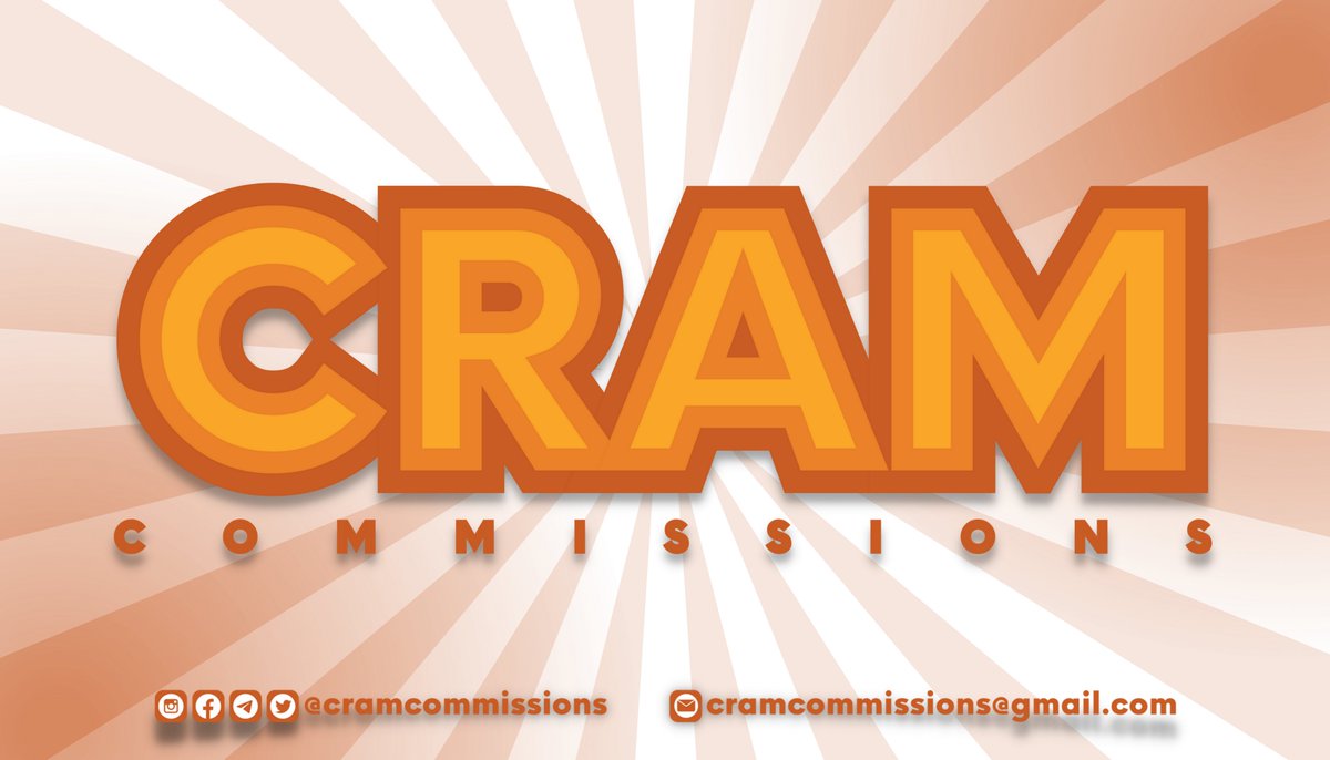 Cram Commissions is currently not open for commissions. Thank you! ✏