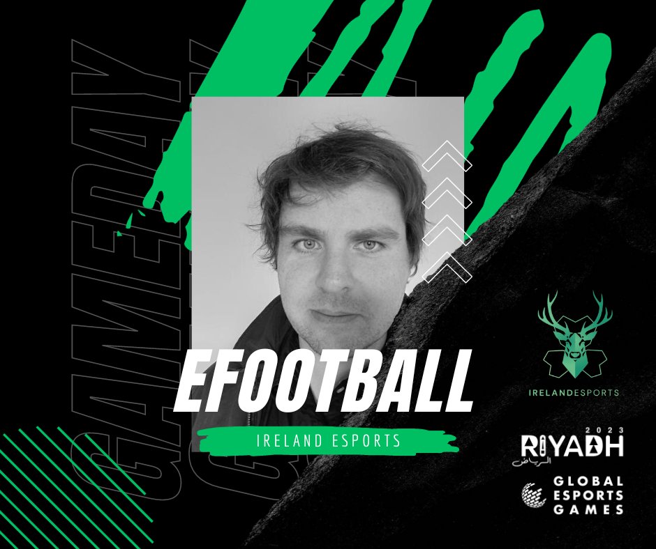 It's game day for #Efootball for qualifiers for #GEG23
Best of luck @zizou1810_eFut who is representing Team Ireland in today's fixtures!

🇹🇷 Turkey 
🇮🇱  Israel 
🇲🇪 Montenegro
🇬🇮  Gibraltar 
🇦🇱  Albania

We will update the scores when we get them!⚽️

Let's go #TeamIreland