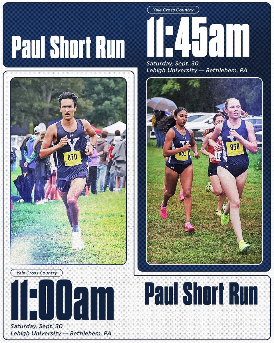 Yale Cross Country, Track & Field tweet media
