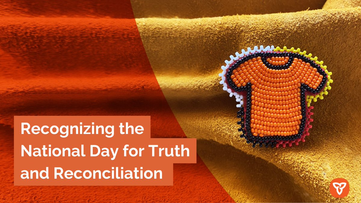 ONsafety's tweet photo. As today marks the National Day for Truth and Reconciliation, we honour the survivors of residential schools, the children who did not return home, as well as their families and communities. Learn how you can take steps to #LearntheLegacy:  https://t.co/MNuTdM8ITj https://t.co/5VRBy3gyZs