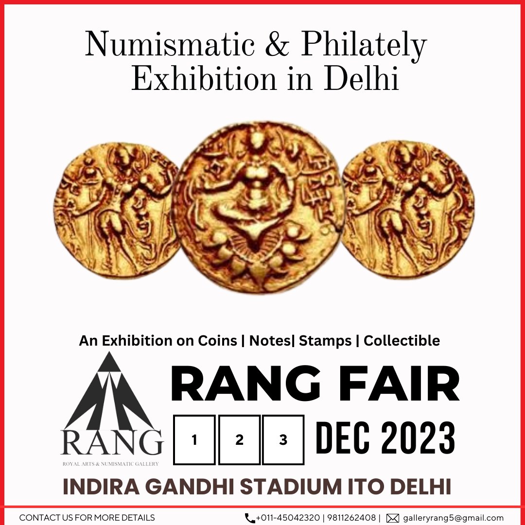 RangFair's tweet photo. Join us in exploring a world of history and culture! And thrilled to be a part of the upcoming numismatic and philately exhibition.
....................................................................................................

.
.
#numismatic #numismatik #numismatist https://t.co/l1I6RdnNZT