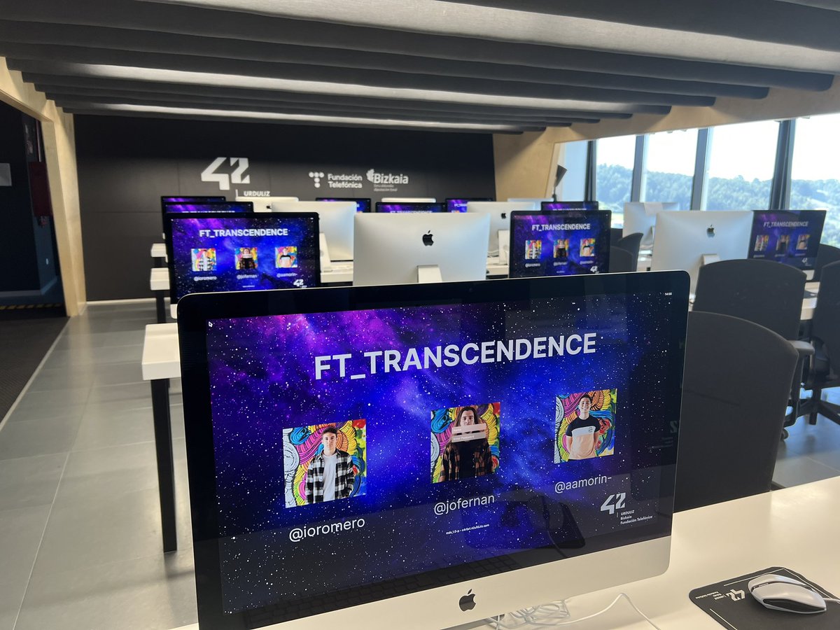 42UrdulizFTef's tweet image. ¡Queremos felicitar a los primeros estudiantes de #42UrdulizFTef 🚀 que han superado el #commoncore ! ZORIONAK! 🥳