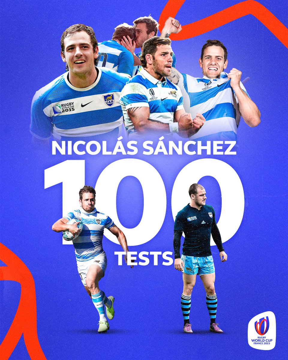 Centurión para el 10 de Los Pumas. 👏🏻

#RWC2023 #ARGvCHI