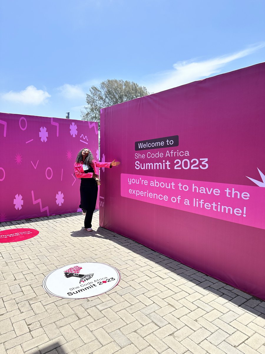 the_happygirlie's tweet photo. If you are at the @SheCodeAfrica summit and you love what you see, just letting you know that I and my team @by_lucid produced the event.
Book us for your next event! π₯³
#SCASummit #SCASummit23 https://t.co/IuqvtYd2mE