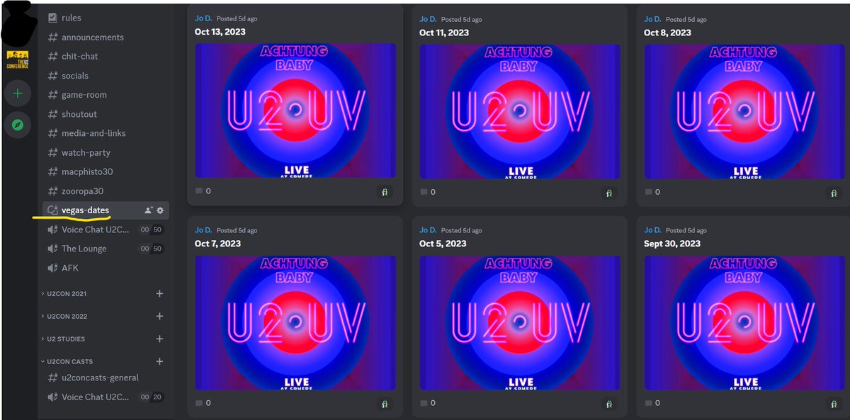 The U2 Conference tweet media