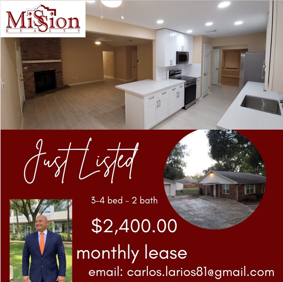 RealtorMission1's tweet photo. 🏠 Save the date! Join us on Sep 30, 2023, 1pm-4pm for an exclusive open house event! Discover the perfect rental home. Don't miss out! #OpenHouse #Rentals #SaveTheDate @KleinOak @eXpRealty @KleinISD @KleinFoundation @kwri @KWCareers @remax @Cartus @BHGRE_Elevate @laurardblaura https://t.co/SOPjZeQJ0D